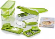 Genius Nicer Dicer smart 13teiliger Gem&uuml;seschneider f&uuml;r W&uuml;rfel, Stifte, Scheiben