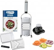 Genius Nicer Dicer Speed 7-teiliges Gem&uuml;sehobel Set