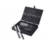 Gense - Old Farmer Classic Steak Cutlery 4 Set - Black (704793)