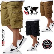 Geographical Norway Herren Cargo Bermuda Shorts