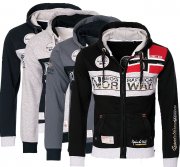 Geographical Norway Herren Sweatjacken mit Kapuze