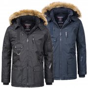 Geographical Norway Herren Winter-Parka in 2 Farben
