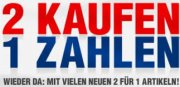 Geteilte Freude ist doppelte Freude - 2 f&uuml;r 1 bei Media Markt