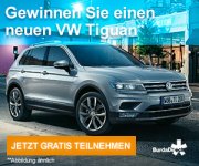 Gewinnt einen neuen VW Tiguan oder 35.000&euro; in Bar