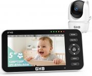 GHB Babyphone mit 5 Zoll HD Display & 168h Akku f&uuml;r 75&euro;