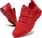 GHFKKB atmungsaktive Lauf- und Fitnessschuhe rot, schwarz oder wei&szlig;