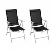 Giardino AY 455 Aluminiumstuhl 7-fach verstellbar 2er Set f&uuml;r 57,99&euro;