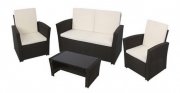  Giardino &bdquo;AY 860&ldquo; Rattan-Sitzgarnitur Lyon 7-teilig f&uuml;r 251,10&euro;