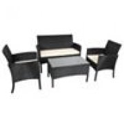 Giardino Rattan-Sitzgarnitur "Bordeaux" f&uuml;r 209,99&euro;