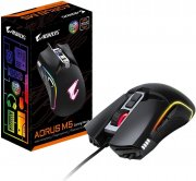 GigaByte AORUS M5 Gaming Maus mit 16000 DPI-Gamingsensor und RGB Fusion