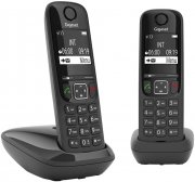 Gigaset AS690 Duo Festnetz-/Schnurlostelefon mit 2 Mobilteilen