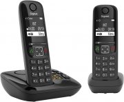Gigaset AS690A Duo - 2 Schnurlose DECT-Telefone mit Anrufbeantworter