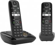 Gigaset AS690A Duo - 2 Schnurlose DECT-Telefone mit Anrufbeantworter