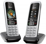 Gigaset C430HX Duo - 2 DECT Schnurlose Telefone mit Ladeschale