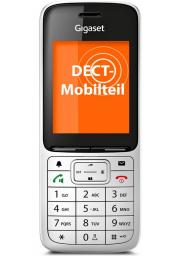 Gigaset SL450HX - DECT-Mobilteil mit Ladeschale mit Bluetooth 2,0 und gro&szlig;en Adressbuch