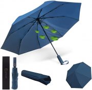 Gikool Sturmfester Automatik Regenschirm