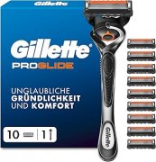 Gillette Fusion5 Proglide Rasierer mit 10 Ersatzklingen f&uuml;r 28&euro;