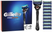 Gillette ProGlide Nassrasierer + 10 Rasierklingen mit 5-fach Klinge