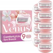 Gillette Venus Comfortglide Spa Breeze Rasierklingen Damen, 9 Ersatzklingen