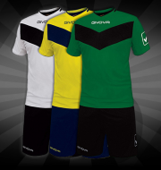 Givova Fu&szlig;ball Set mit Trikot und Shorts bei SportSpar f&uuml;r 7,28 Euro