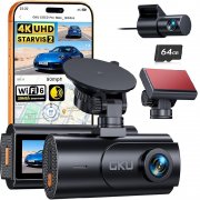 GKU 4K Dashcam (Vorne & Hinten) mit STARVIS 2 f&uuml;r 99,99&euro;