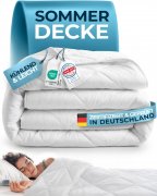 Gl&uuml;ckstoff Sommerdecke 220x240cm f&uuml;r nur 25,90&euro;