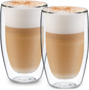 Glaswerk Design Latte Macchiato Doppelwandige Gl&auml;ser je 430ml