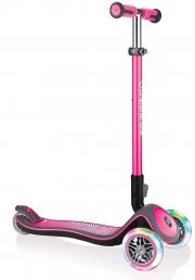 Globber Elite Deluxe Scooter mit Leuchtrollen