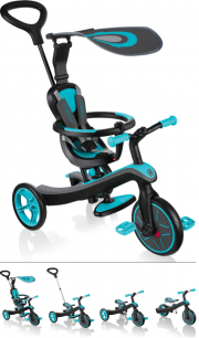 Globber Explorer Trike 4in1 teal t&uuml;rkis