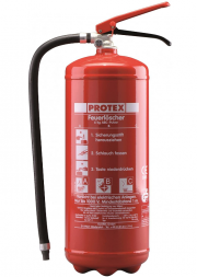 Gloria Dauerdruckfeuerl&ouml;scher 6kg Brandklasse A / B / C mit Wandhalter