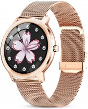 GOKOO multifunktionale Damen Smartwatch mit Fitness Tracker f&uuml;r Android und iOS