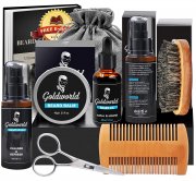 GoldWorld Bartpflege Geschenk Set