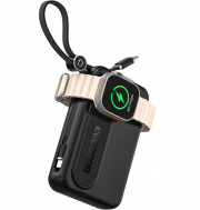 GOODaaa Wireless Watch 10000mAh 22.5W Powerbank mit Zwei integrierten Kabeln