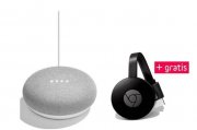 Google Home Mini Lautsprecher + Chromecast f&uuml;r nur 59&euro; (statt 73&euro;)