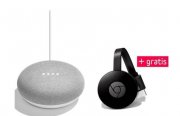 Google Home Mini Lautsprecher + Chromecast f&uuml;r nur 59&euro; (statt 73&euro;)