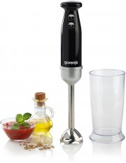 Gorenje HBX 602 RLBK Stabmixer mit 2 Geschwindigkeitsstufen und Messbecher