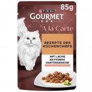 GOURMET A la Carte Katzenfutter mit Lachs & Gem&uuml;se g&uuml;nstig