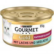 GOURMET Gold Katzenfutter Lachs/Seelachs im Angebot
