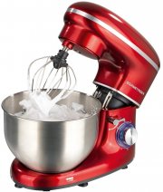 GOURMETmaxx 03440 K&uuml;chenmaschine mit 5 Liter Edelstahl R&uuml;hrsch&uuml;ssel