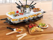GOURMETmaxx 5497 Raclette und Fondue-Set f&uuml;r bis zu 12 Personen