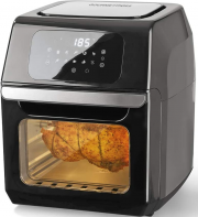 GOURMETmaxx Airfryer Digital 12 L XXL Hei&szlig;luft-Fritteuse mit Drehspie&szlig;