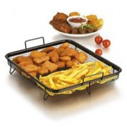 GOURMETmaxx Backofen (Edelstahl-Grillkorb f&uuml;r fettarmes Hei&szlig;luft-Garen im Ofen f&uuml;r 11,62&euro;