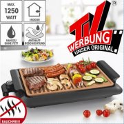 GOURMETmaxx Beef Elektro Grill BBQ Balkon Garten Tischgrill