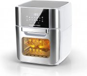 GOURMETmaxx Digitale XXL 12 Liter Hei&szlig;luftfritteuse mit 10 Programme und Timerfunktion