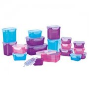 GOURMETmaxx Frischhaltedosen - Megapaket mit 18 Dosen / 18 Deckeln f&uuml;r 18,39&euro; (prime)