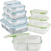 GOURMETmaxx Glas-Frischhaltedosen Klick-it - 24-tlg.