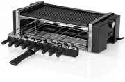 GOURMETmaxx Multi-Raclette-Grill 3in1 mit Grill-Drehspie&szlig; 