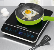 GOURMETmaxx Single-Induktionskochfeld mit 2000 Watt in Schwarz f&uuml;r 44,93 Euro inkl. Versand