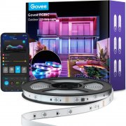 Govee 10 Meter Outdoor RGBIC LED Sreifen mit Segmentsteuerung, Musik Sync, App und Alexa Steuerung