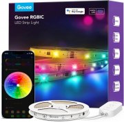 Govee 10 Meter RGBIC LED Streifen mit Musik Sync, App-Steuerung und Alexa & Google Assistant